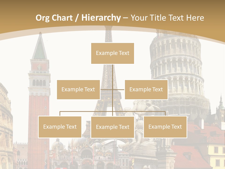 France Old Building PowerPoint Template