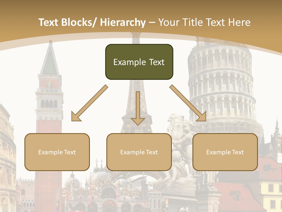 France Old Building PowerPoint Template