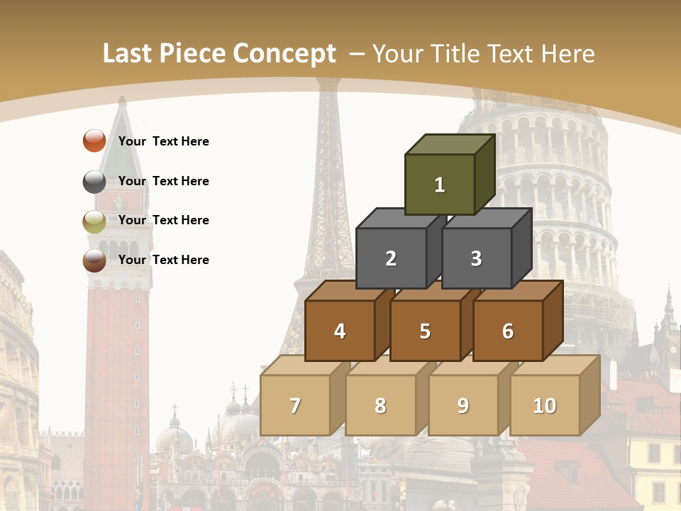 France Old Building PowerPoint Template