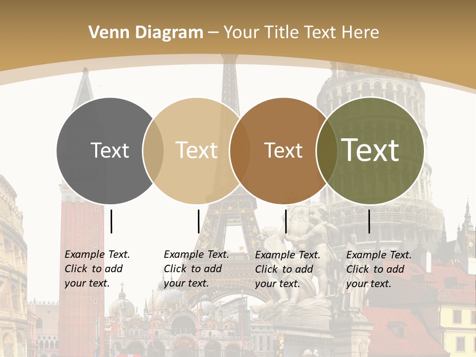 France Old Building PowerPoint Template