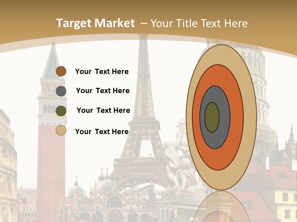 France Old Building PowerPoint Template