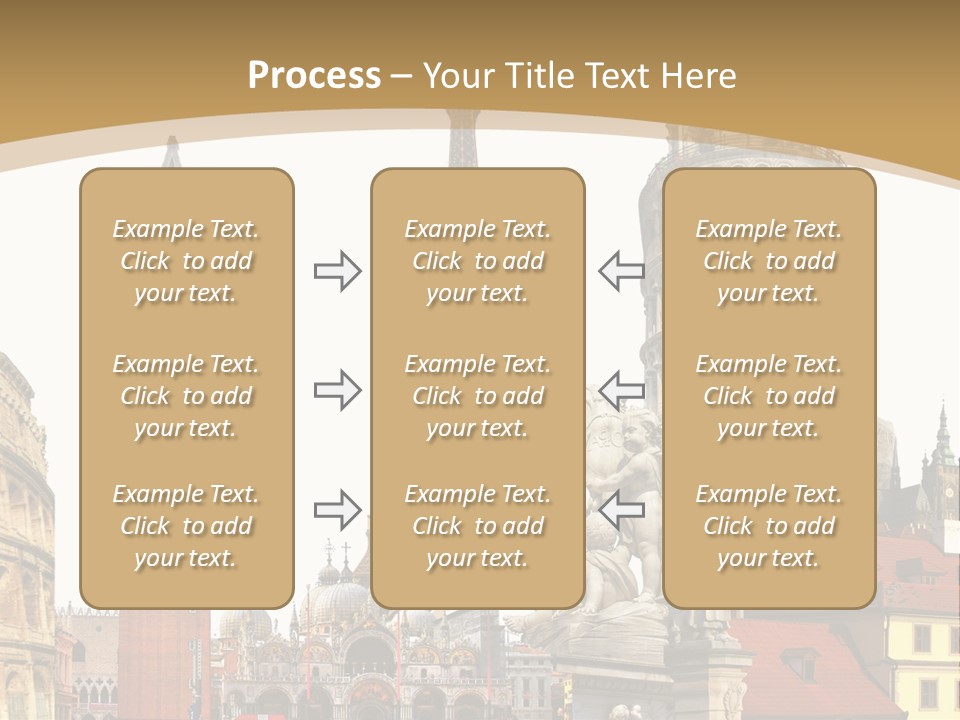 France Old Building PowerPoint Template