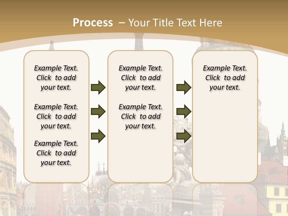 France Old Building PowerPoint Template