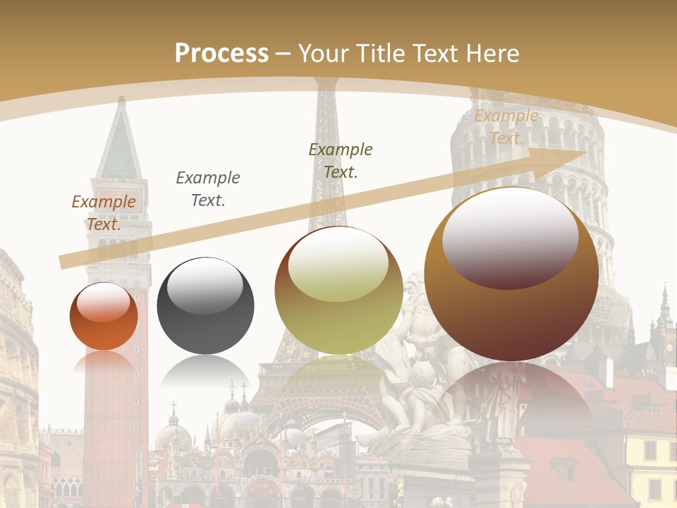 France Old Building PowerPoint Template