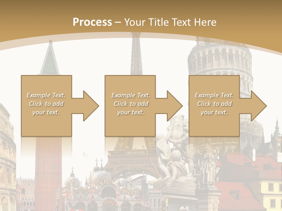 France Old Building PowerPoint Template