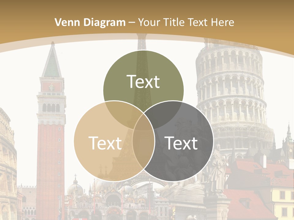 France Old Building PowerPoint Template