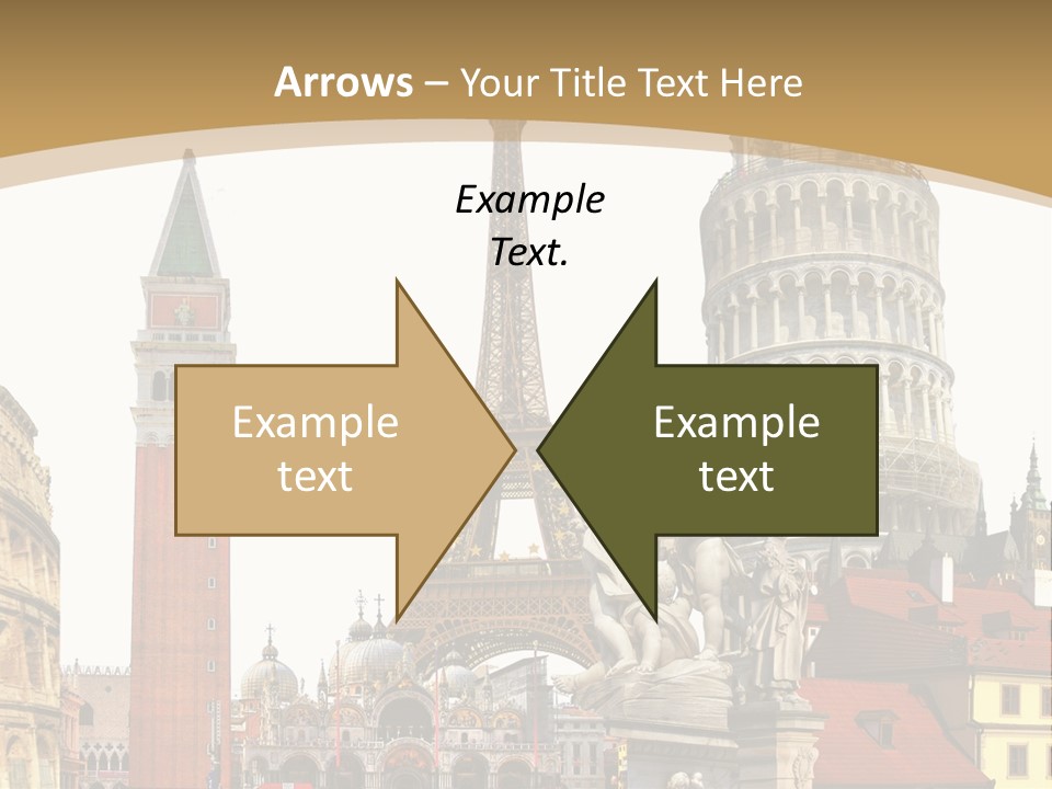 France Old Building PowerPoint Template