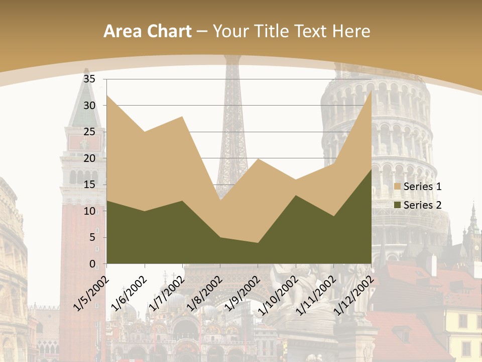 France Old Building PowerPoint Template