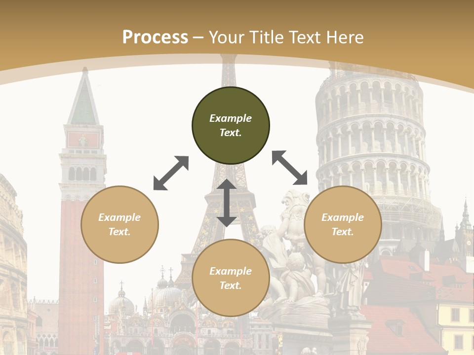 France Old Building PowerPoint Template