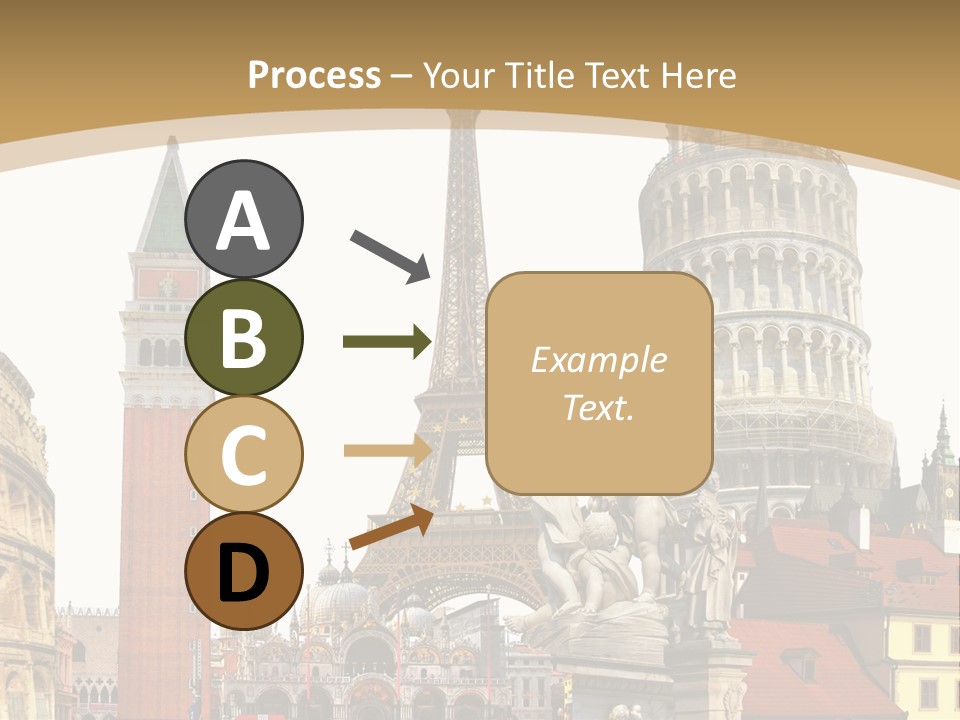 France Old Building PowerPoint Template