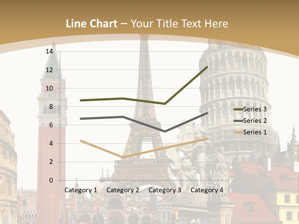 France Old Building PowerPoint Template