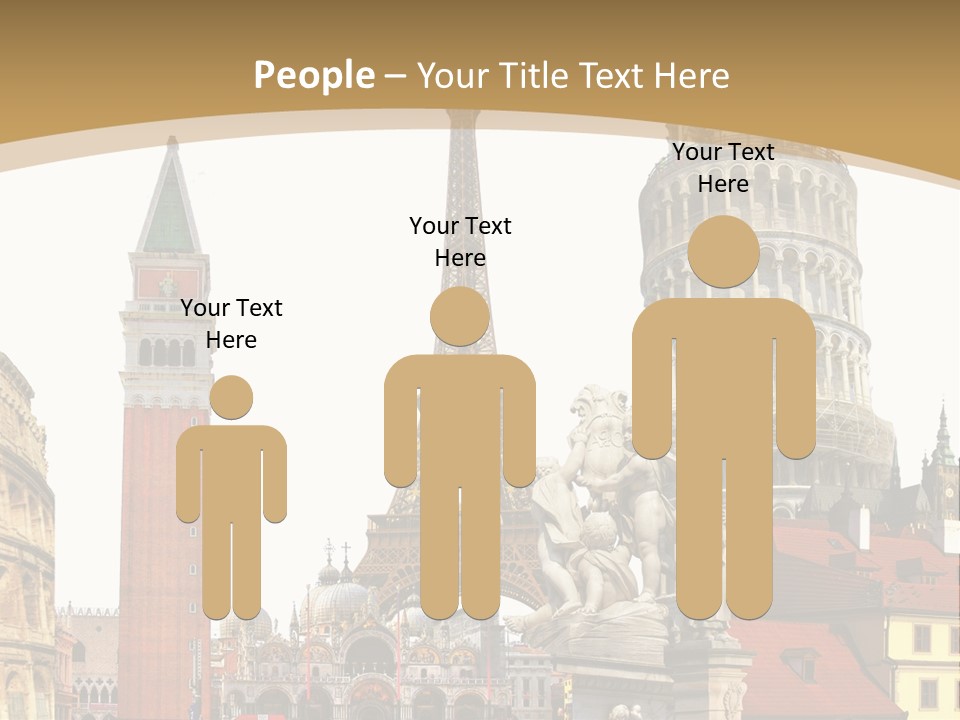 France Old Building PowerPoint Template