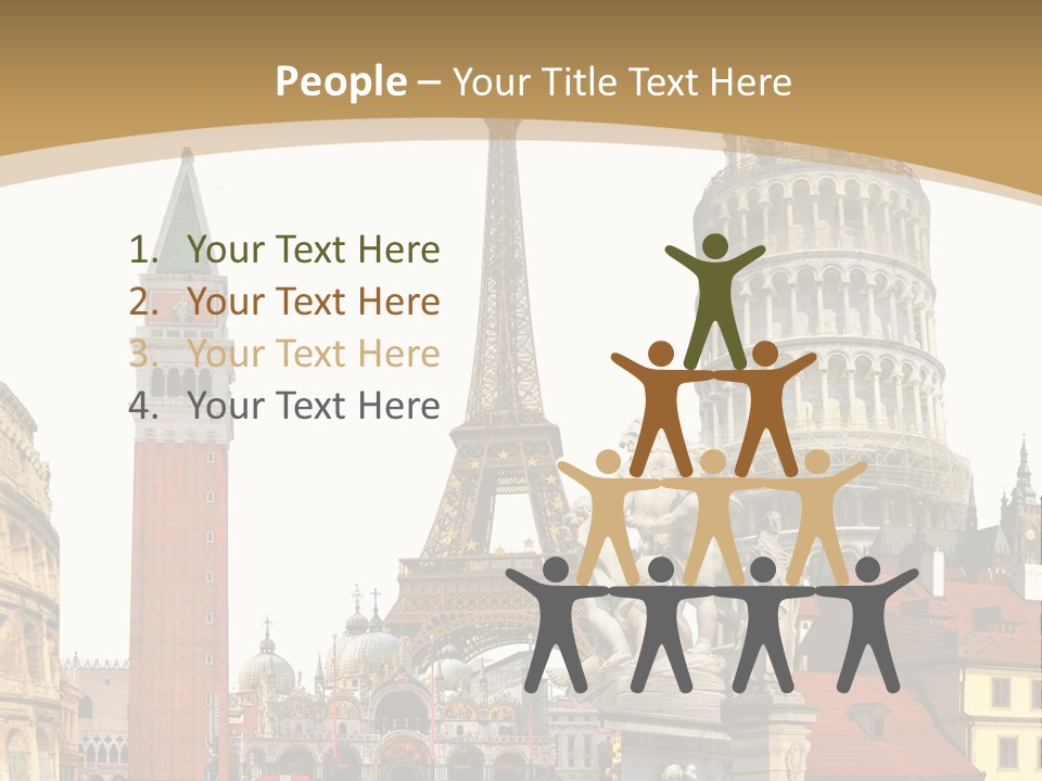 France Old Building PowerPoint Template