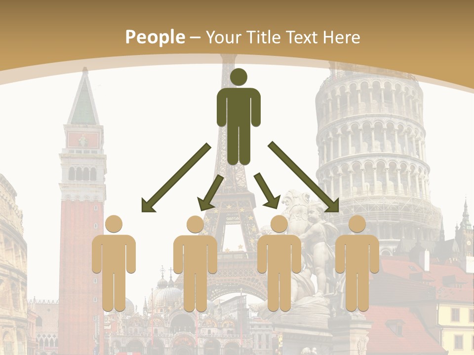 France Old Building PowerPoint Template