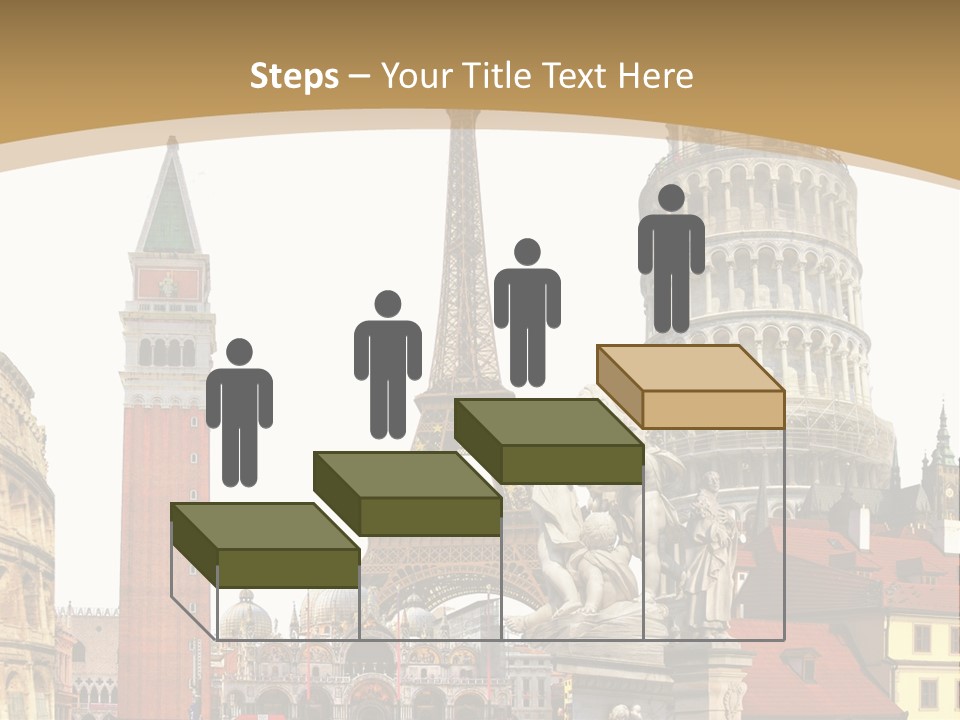 France Old Building PowerPoint Template