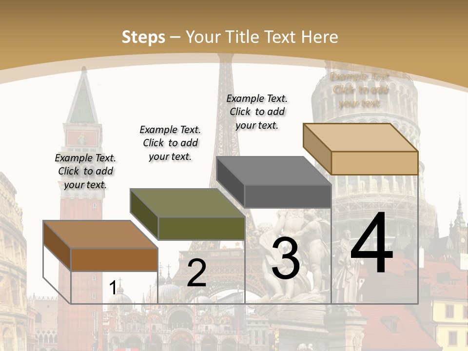 France Old Building PowerPoint Template