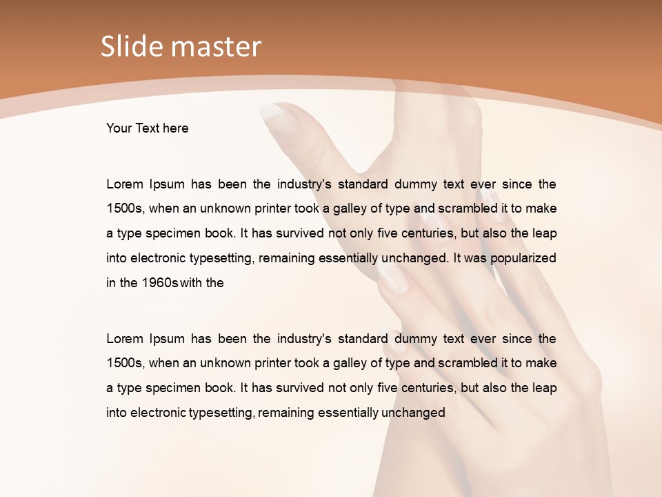 Beautiful Wellness Natural PowerPoint Template