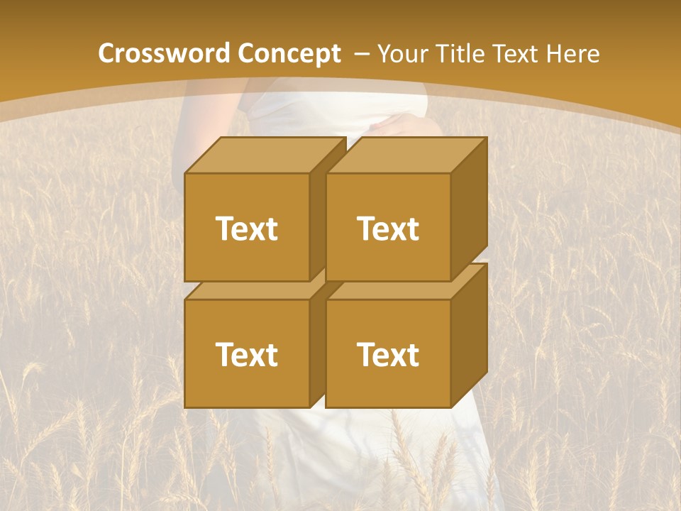 Health Female Belly PowerPoint Template