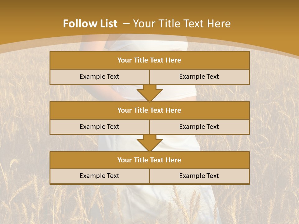 Health Female Belly PowerPoint Template