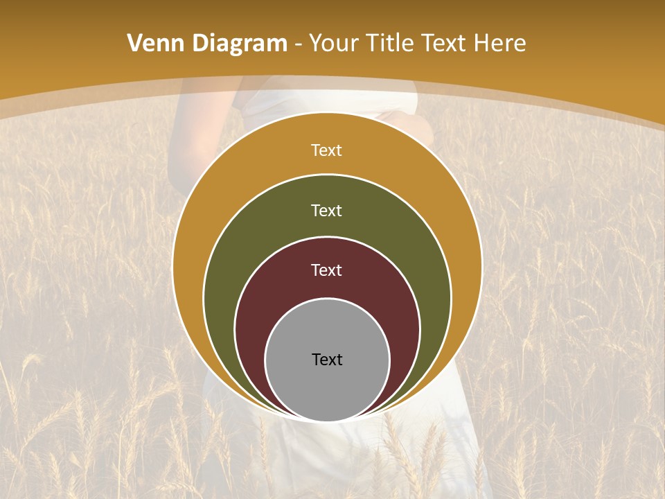 Health Female Belly PowerPoint Template