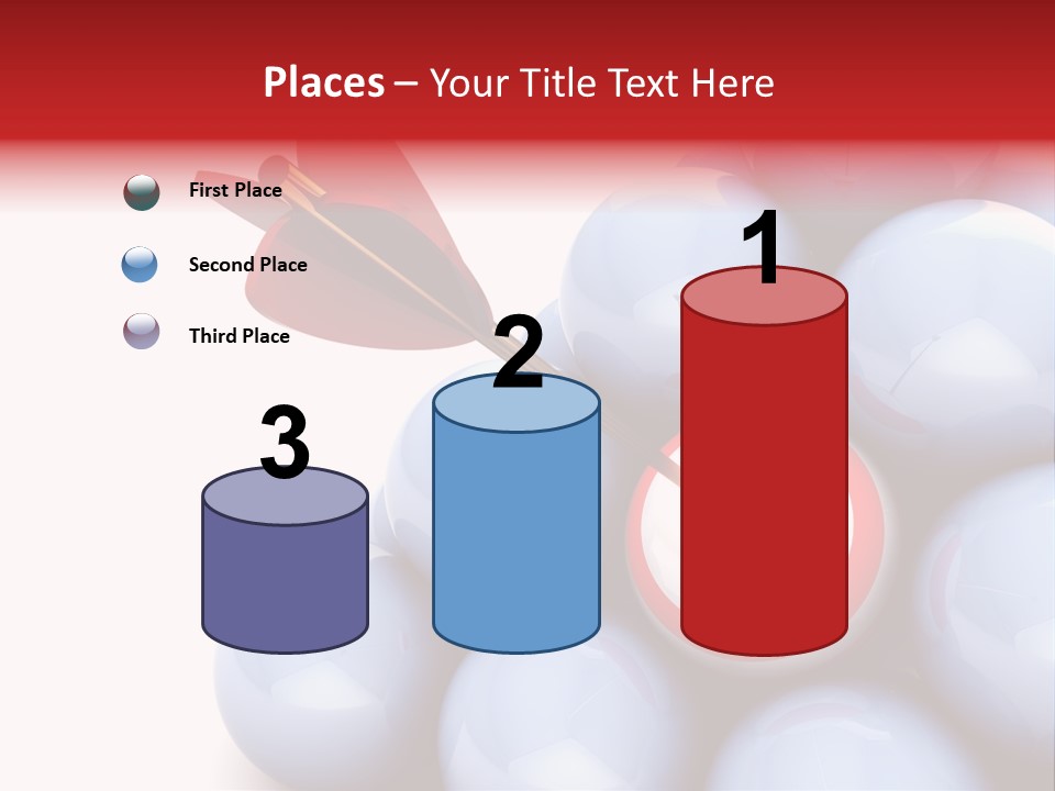 Pyramid Illustration Render PowerPoint Template