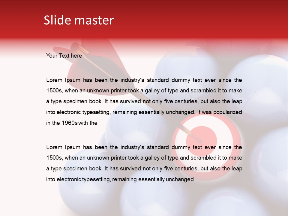 Pyramid Illustration Render PowerPoint Template