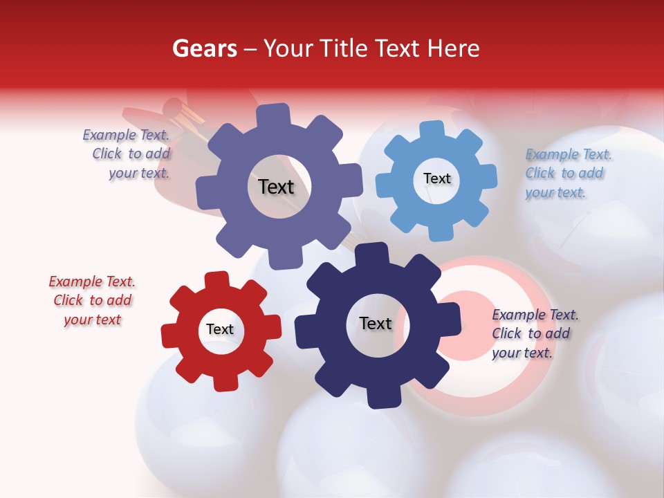 Pyramid Illustration Render PowerPoint Template