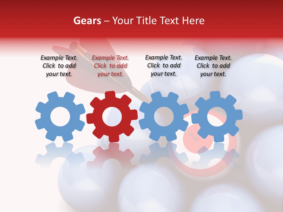 Pyramid Illustration Render PowerPoint Template