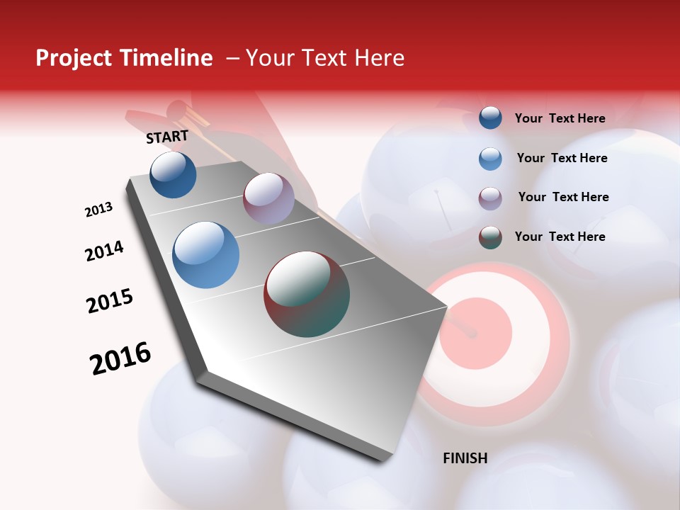 Pyramid Illustration Render PowerPoint Template