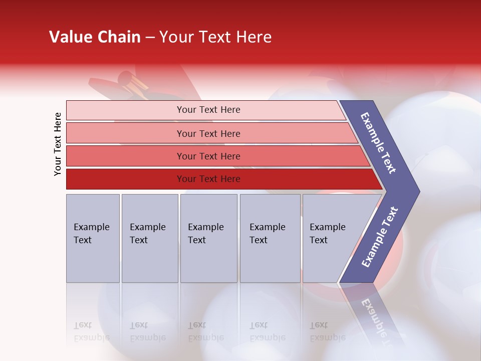 Pyramid Illustration Render PowerPoint Template