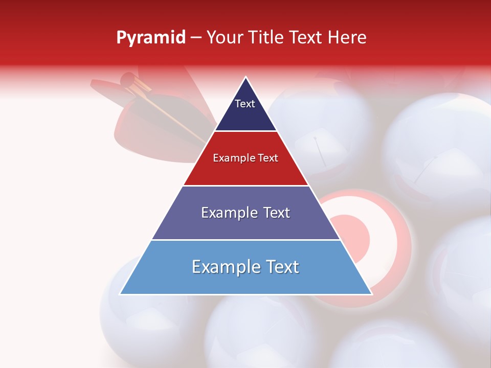 Pyramid Illustration Render PowerPoint Template