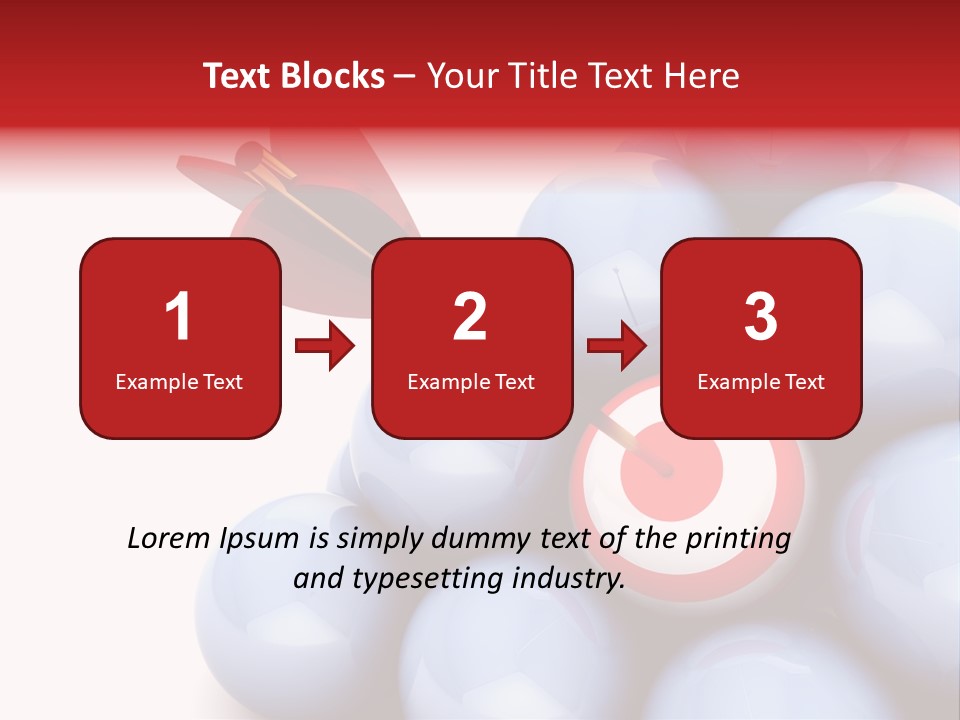 Pyramid Illustration Render PowerPoint Template
