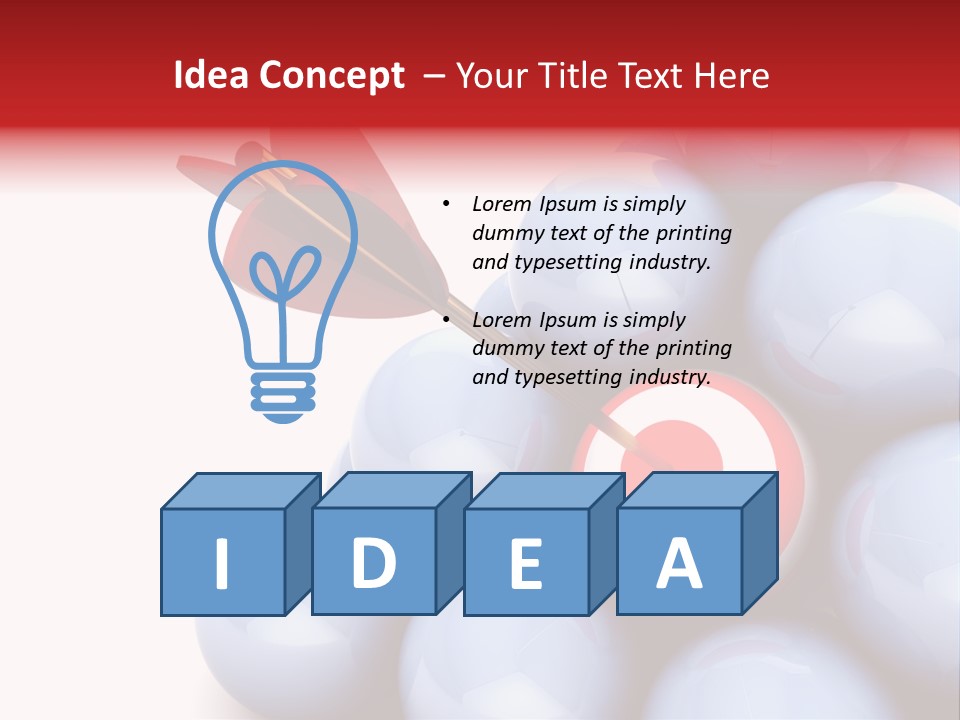 Pyramid Illustration Render PowerPoint Template