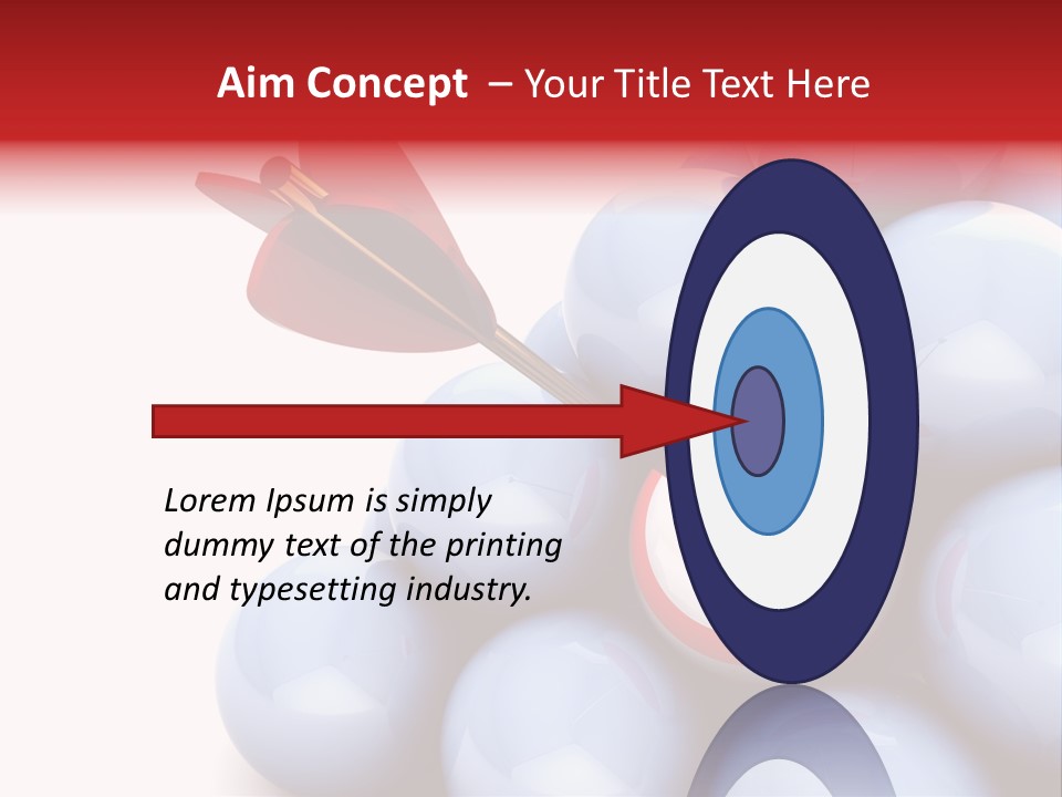 Pyramid Illustration Render PowerPoint Template