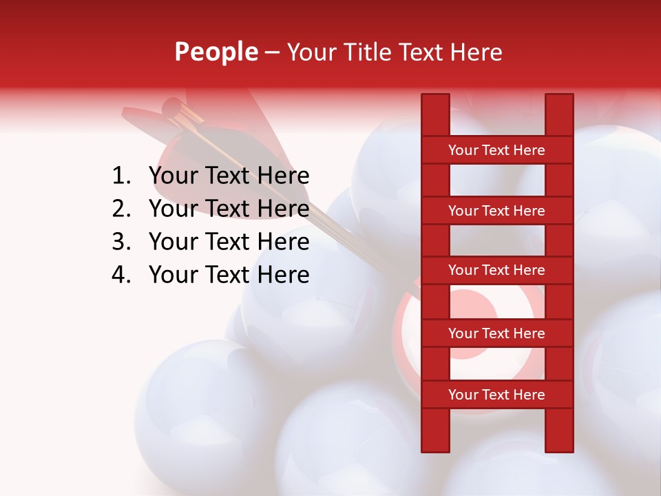 Pyramid Illustration Render PowerPoint Template