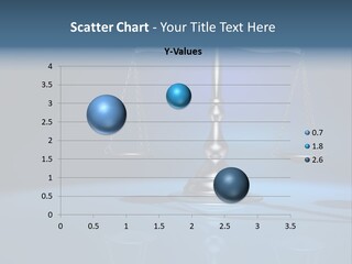 Brass Scale Concept Measurement PowerPoint Template