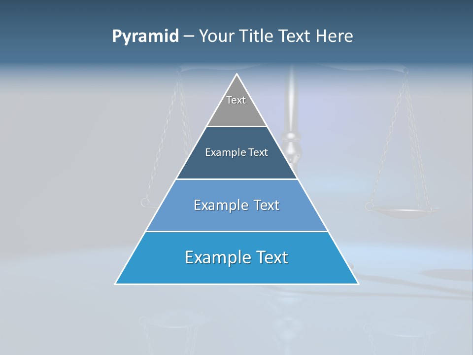 Brass Scale Concept Measurement PowerPoint Template