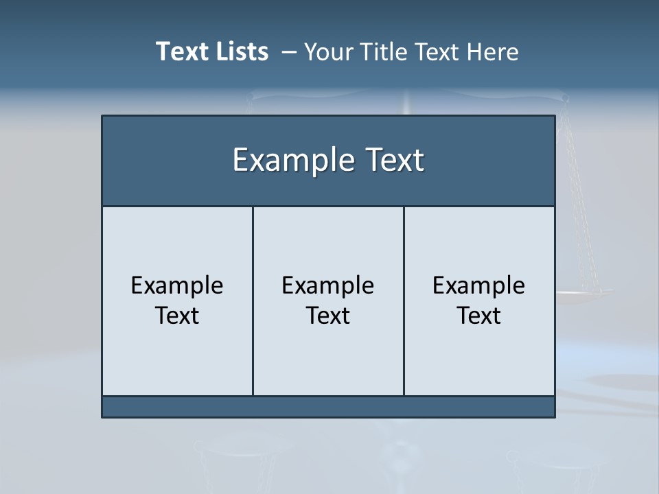 Brass Scale Concept Measurement PowerPoint Template
