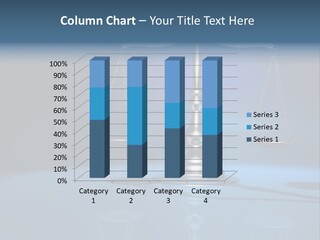 Brass Scale Concept Measurement PowerPoint Template