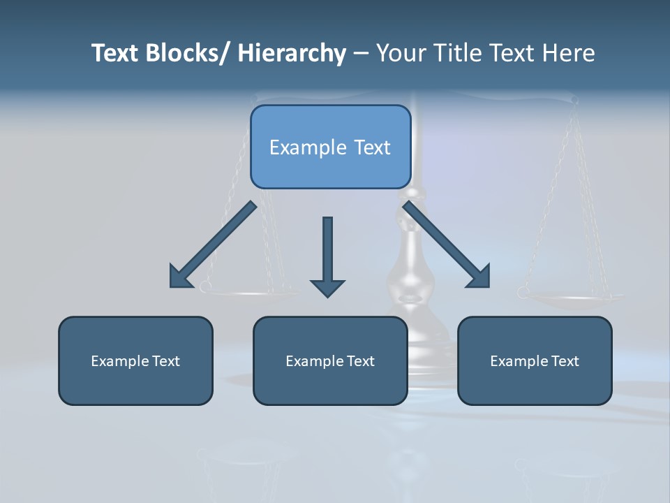 Brass Scale Concept Measurement PowerPoint Template