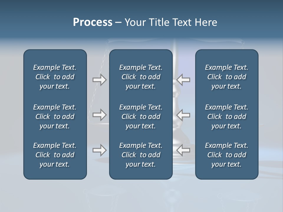 Brass Scale Concept Measurement PowerPoint Template
