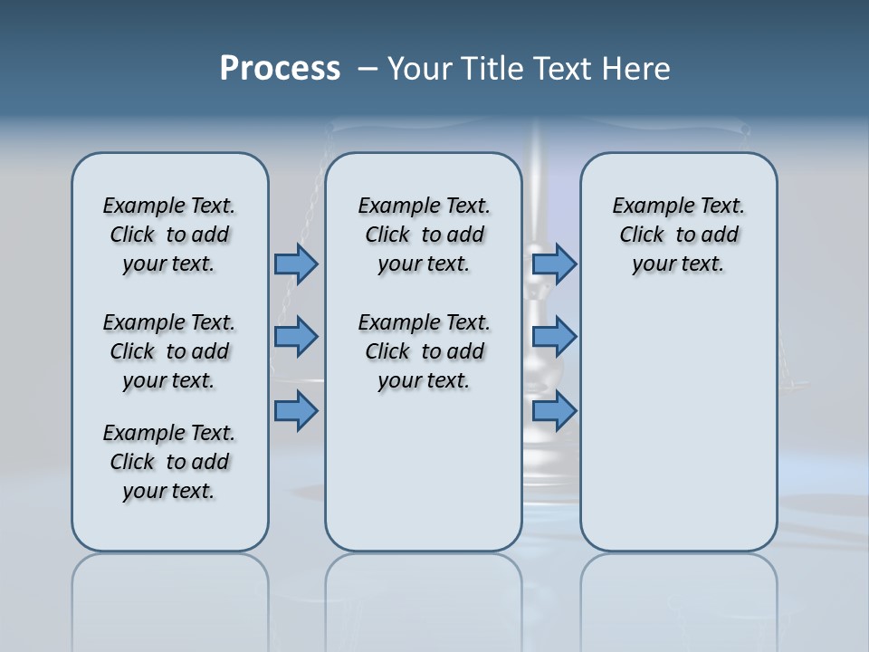 Brass Scale Concept Measurement PowerPoint Template