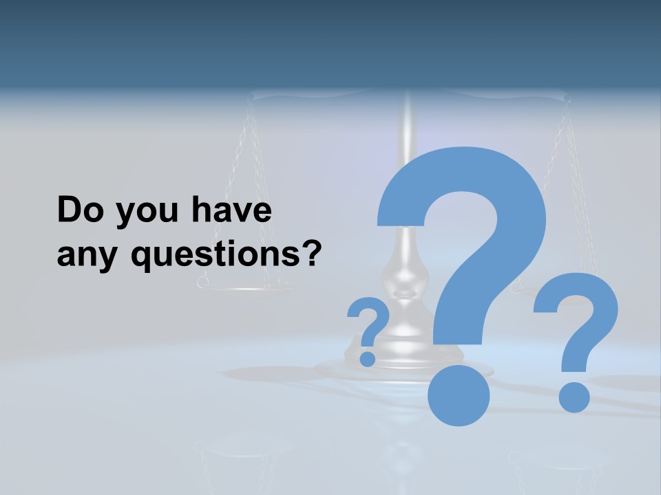 Brass Scale Concept Measurement PowerPoint Template