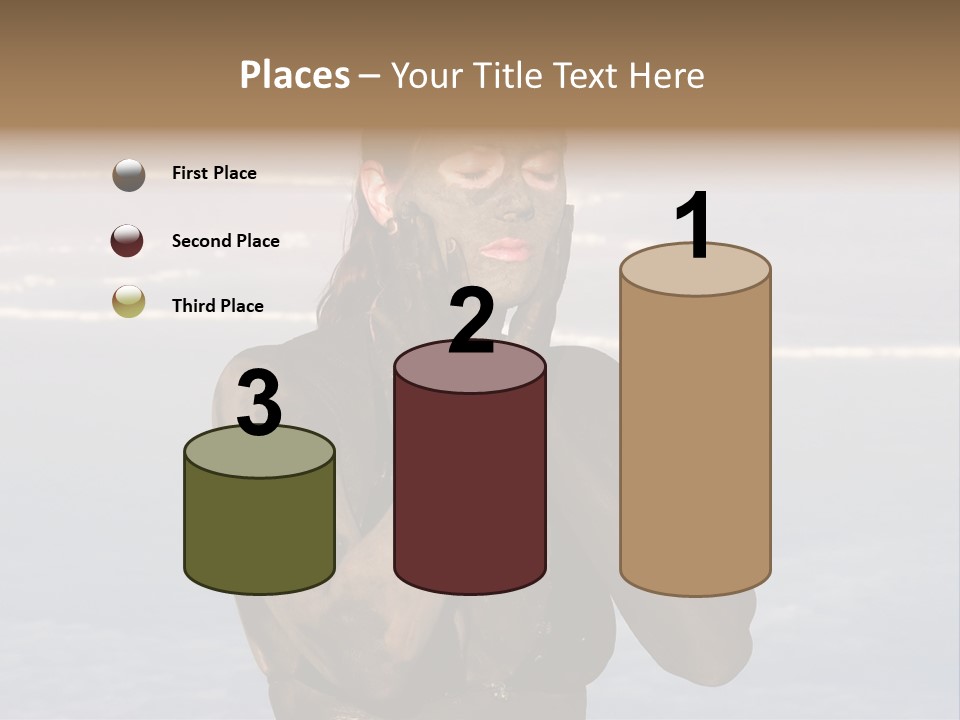 Horizontal Treatment Beauty PowerPoint Template