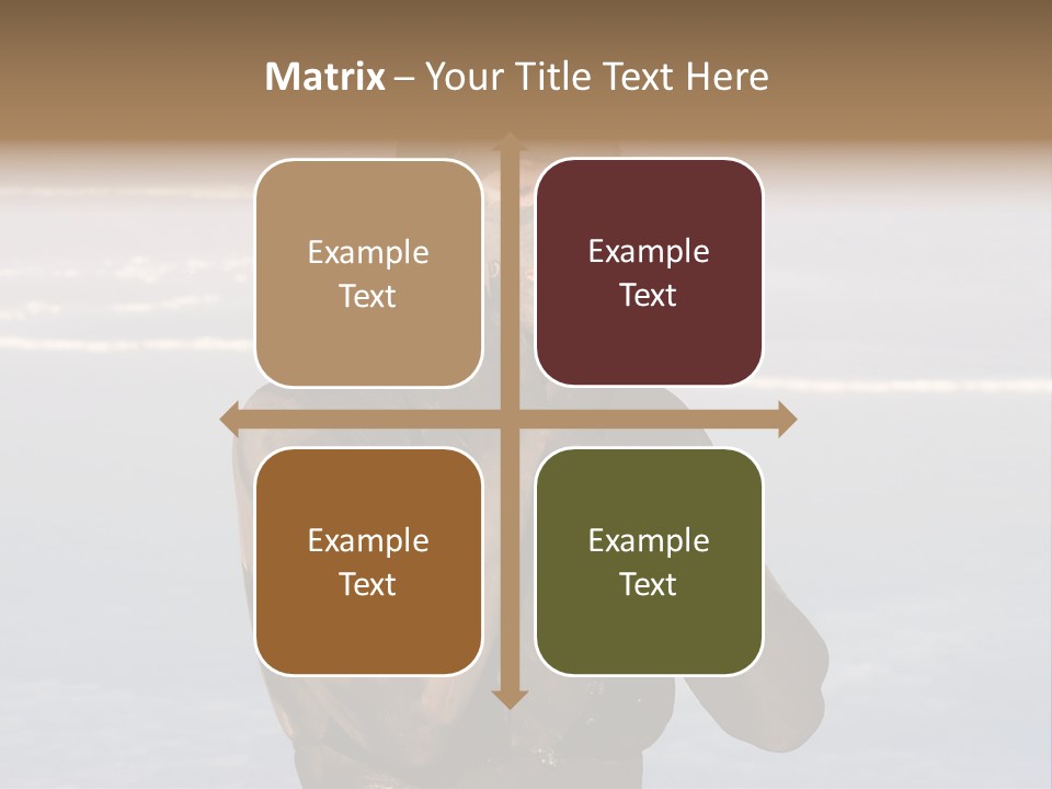 Horizontal Treatment Beauty PowerPoint Template