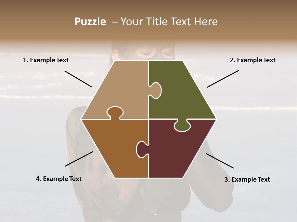 Horizontal Treatment Beauty PowerPoint Template