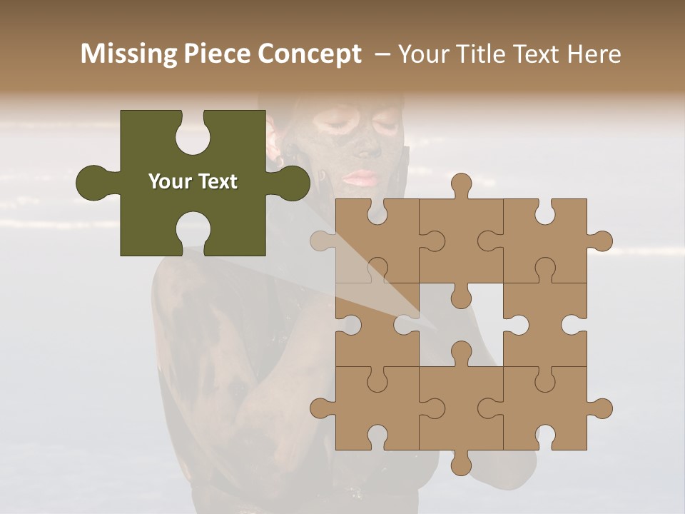 Horizontal Treatment Beauty PowerPoint Template