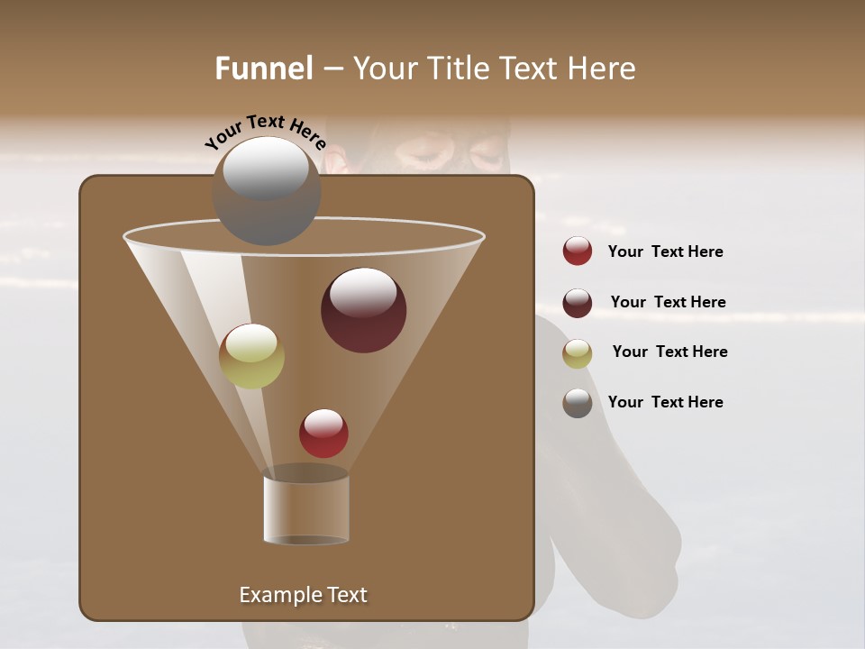 Horizontal Treatment Beauty PowerPoint Template