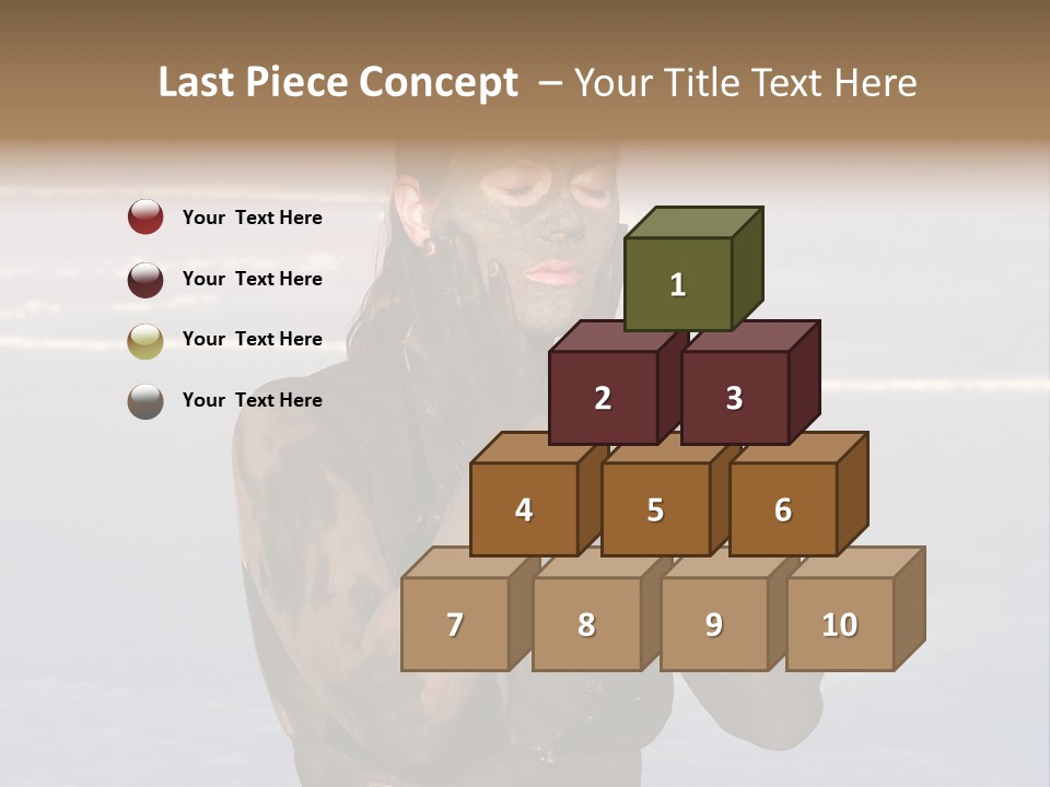 Horizontal Treatment Beauty PowerPoint Template