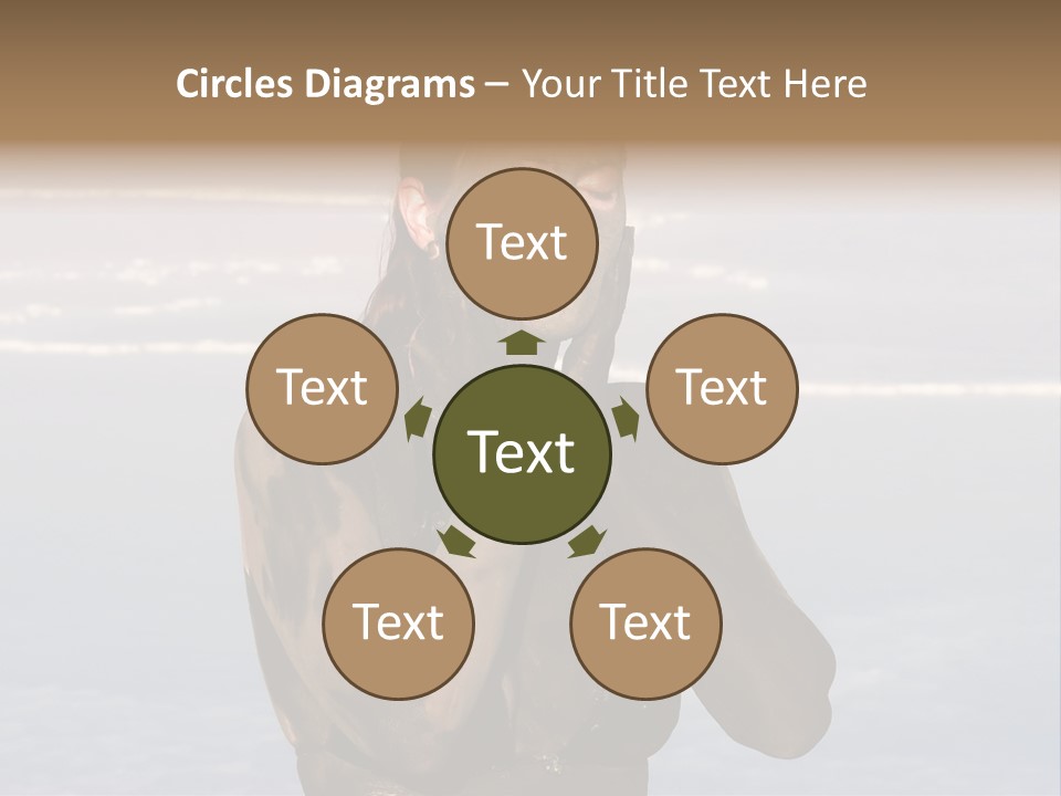 Horizontal Treatment Beauty PowerPoint Template